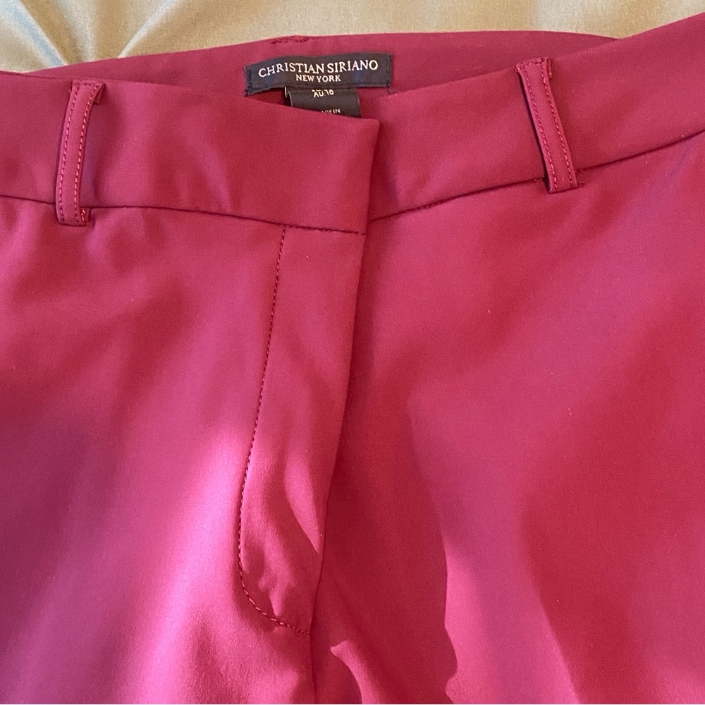 Christian Siriano Fuchsia Trousers - Picture 2 of 5